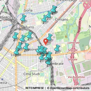 Mappa Via Ludovico D'Aragona, 20137 Milano MI, Italia (0.989)