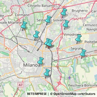 Mappa Via Pompeo Cambiasi, 20131 Milano MI, Italia (3.95273)
