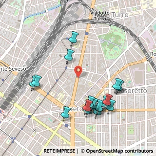 Mappa Pasteur M1, 20127 Milano MI, Italia (0.546)