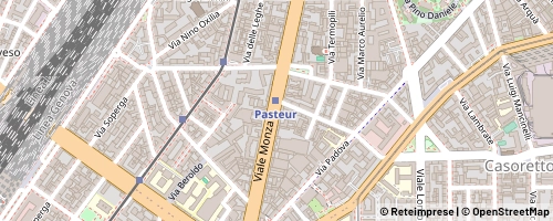 Mappa Milan