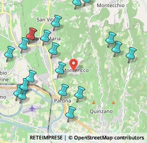 Mappa Via Pascoli Giovanni, 37024 Montericco VR, Italia (2.5425)