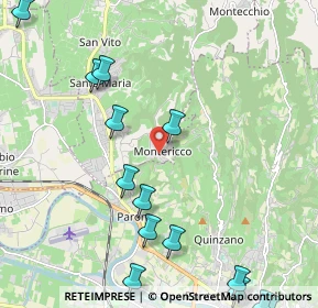 Mappa Via Pascoli Giovanni, 37024 Montericco VR, Italia (2.86286)
