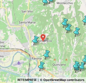 Mappa Via Pascoli Giovanni, 37024 Montericco VR, Italia (3.28375)