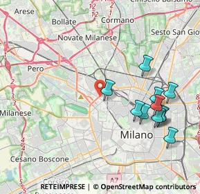 Mappa VIA G.A, 20155 Milano MI, Italia (4.23182)