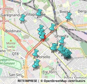 Mappa VIA G.A, 20155 Milano MI, Italia (0.934)