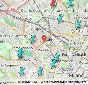 Mappa VIA G.A, 20155 Milano MI, Italia (2.70182)