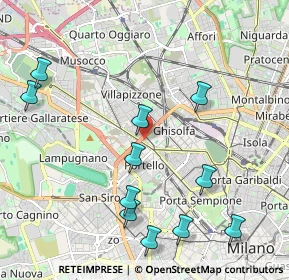 Mappa VIA G.A, 20155 Milano MI, Italia (2.33455)