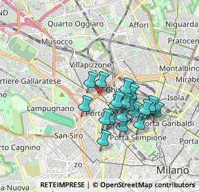 Mappa VIA G.A, 20155 Milano MI, Italia (1.4185)