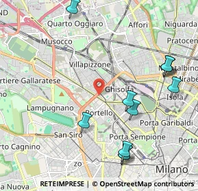 Mappa VIA G.A, 20155 Milano MI, Italia (2.45364)
