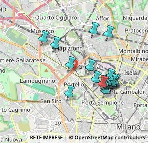 Mappa VIA G.A, 20155 Milano MI, Italia (1.76)