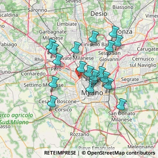 Mappa Via Giovanni Antonio Plana, 20155 Milano MI, Italia (6.26737)