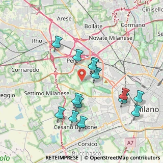 Mappa Via Ferdinando Giorgi, 20151 Milano MI, Italia (3.88286)