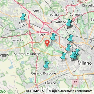 Mappa Via Ferdinando Giorgi, 20151 Milano MI, Italia (4.60846)