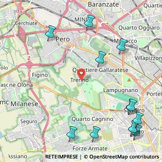 Mappa Via Ferdinando Giorgi, 20151 Milano MI, Italia (3.14333)