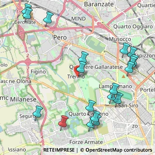 Mappa Via Ferdinando Giorgi, 20151 Milano MI, Italia (2.71474)