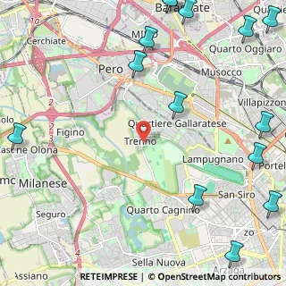 Mappa Via Ferdinando Giorgi, 20151 Milano MI, Italia (3.48214)