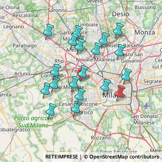 Mappa Via Ferdinando Giorgi, 20151 Milano MI, Italia (7.23895)