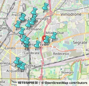 Mappa Piazza Caduti e Dispersi in Russia, 20134 Milano MI, Italia (2.11947)