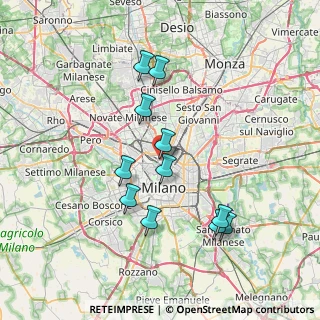 Mappa Via Medardo Rossa, 20124 Milano MI, Italia (6.9)