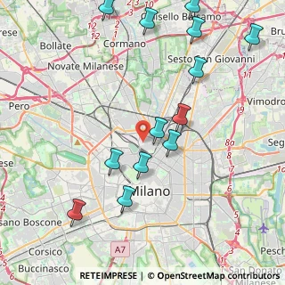 Mappa Via Medardo Rossa, 20124 Milano MI, Italia (4.79154)