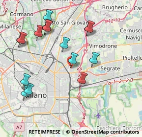 Mappa Via Mestre, 20134 Milano MI, Italia (4.274)
