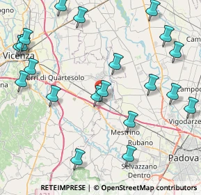 Mappa Via Stazione, 36040 Grisignano di Zocco VI, Italia (10.33)