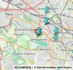 Mappa Via Livio Cambi, 20151 Milano MI, Italia (2.36667)