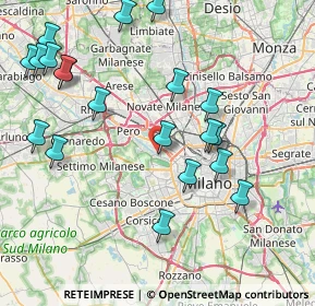 Mappa Via Livio Cambi, 20151 Milano MI, Italia (9.2765)