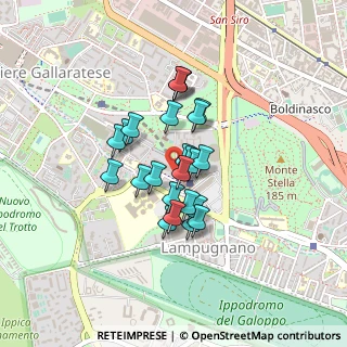 Mappa Via Livio Cambi, 20151 Milano MI, Italia (0.29583)