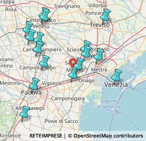 Mappa 30035 Mirano VE, Italia (16.61125)