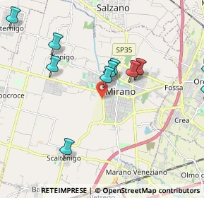 Mappa 30035 Mirano VE, Italia (2.53538)