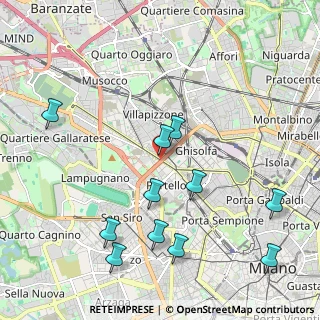 Mappa Cagnola, 20149 Milano MI, Italia (2.31182)