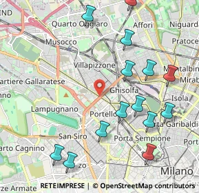 Mappa Cagnola, 20149 Milano MI, Italia (2.385)