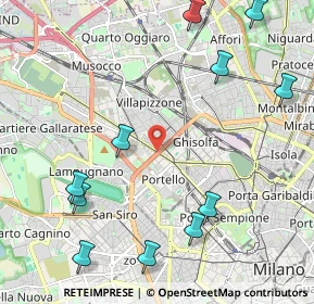 Mappa Cagnola, 20149 Milano MI, Italia (2.69909)