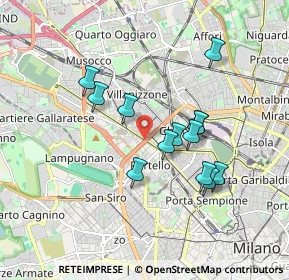 Mappa Cagnola, 20149 Milano MI, Italia (1.55)