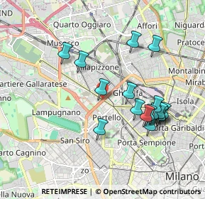 Mappa Viale Certosa, 20155 Milano MI, Italia (1.83529)