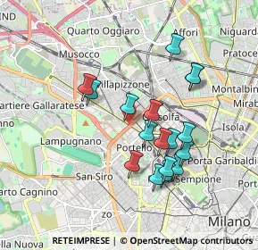 Mappa Viale Certosa, 20155 Milano MI, Italia (1.62118)
