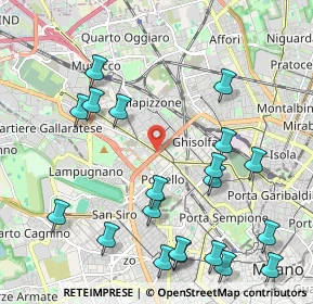 Mappa Cagnola, 20149 Milano MI, Italia (2.504)