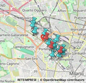 Mappa Viale Certosa, 20155 Milano MI, Italia (1.33824)