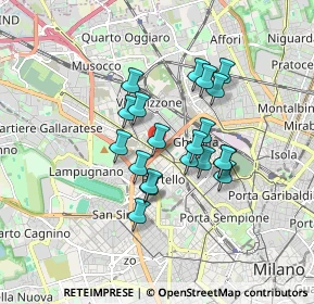 Mappa Viale Certosa, 20155 Milano MI, Italia (1.3375)