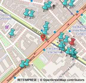 Mappa Viale Certosa, 20155 Milano MI, Italia (0.154)