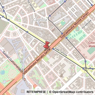 Mappa Viale Renato Serra,  65, 20149 Milano, Milano (Lombardia)