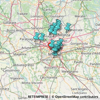 Mappa Cagnola, 20149 Milano MI, Italia (8.50333)