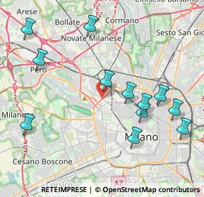 Mappa Viale Certosa, 20155 Milano MI, Italia (4.5025)