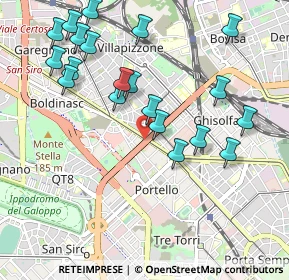 Mappa Viale Certosa, 20155 Milano MI, Italia (1.081)