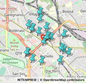 Mappa Viale Certosa, 20155 Milano MI, Italia (0.776)