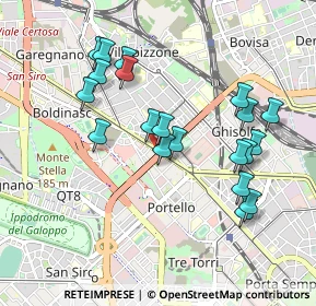 Mappa Viale Certosa, 20155 Milano MI, Italia (0.9195)