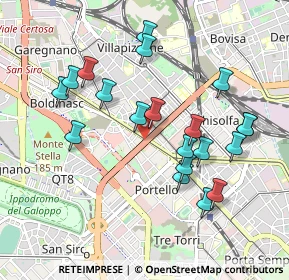 Mappa Viale Certosa, 20155 Milano MI, Italia (0.943)