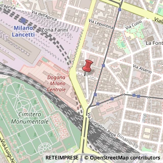 Mappa Via Arnaldo da Brescia, 5, 20159 Milano, Milano (Lombardia)