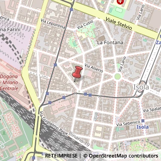 Mappa Via Medardo Rosso, 15, 20159 Milano, Milano (Lombardia)